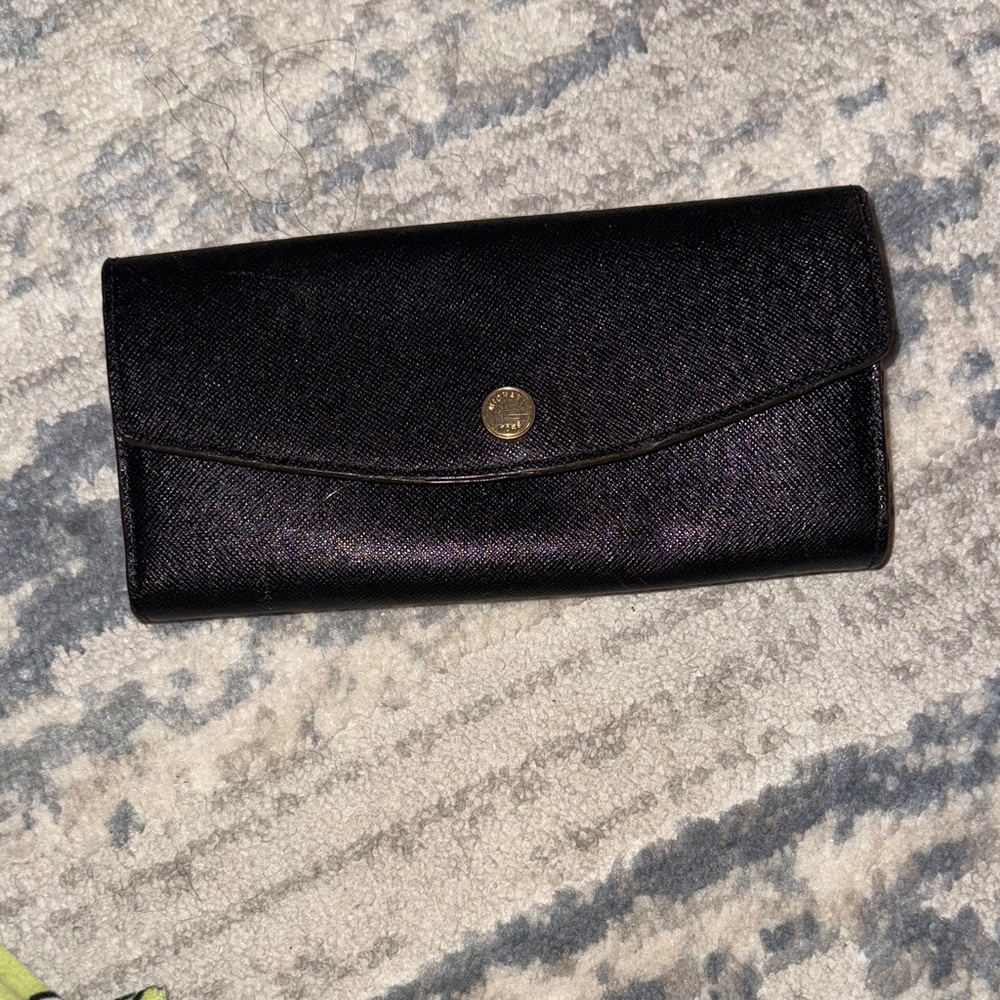 Michael Kors Black Textured Wallet